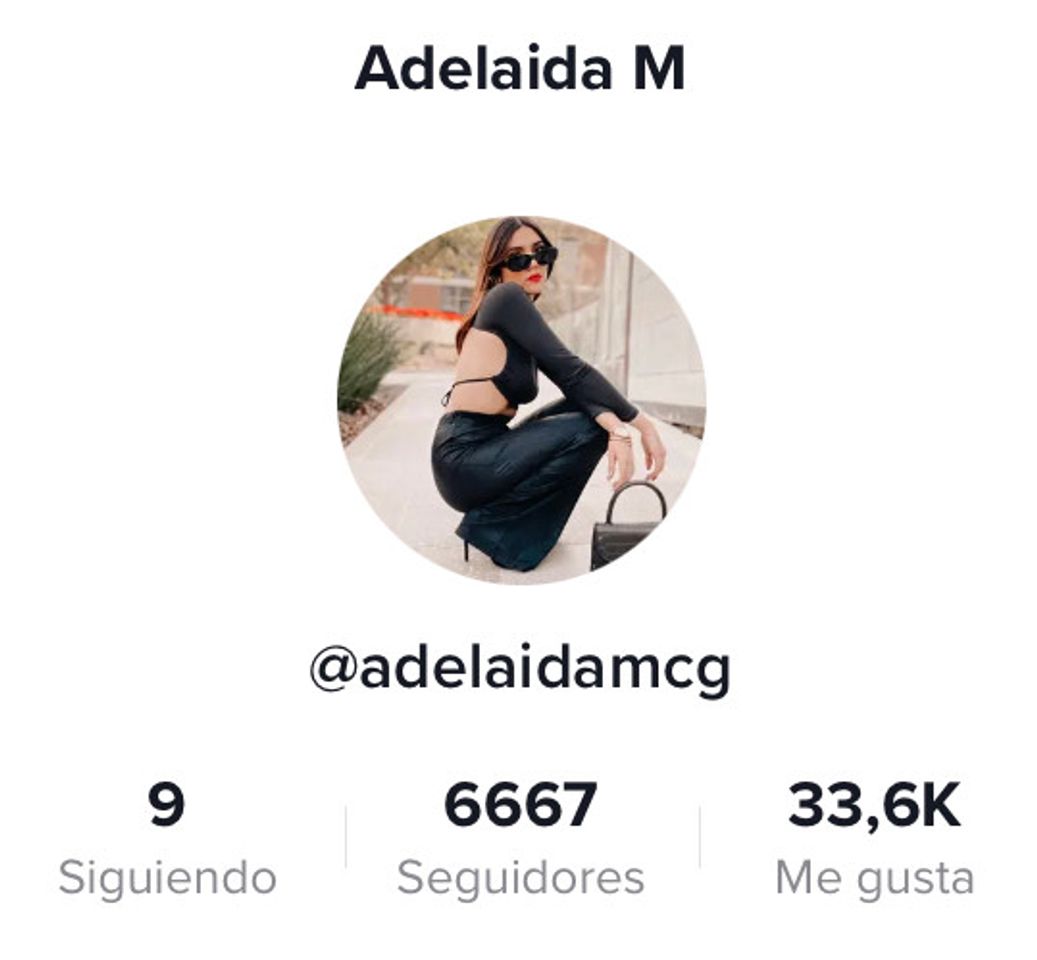 Fashion Perfil de TikTok 