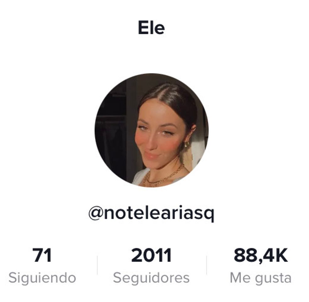 Fashion Perfil de TikTok 