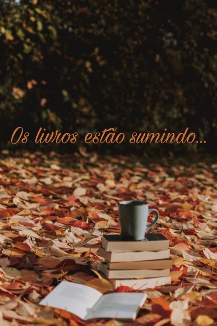 Moda Os livros estão sumindo… 