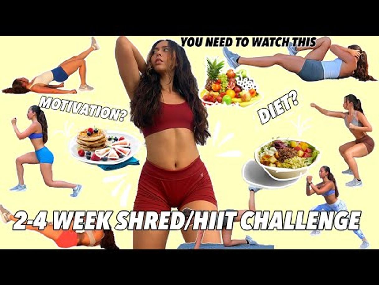 Moda THE 2-4 WEEK SHRED/HIIT CHALLENGE - YouTube