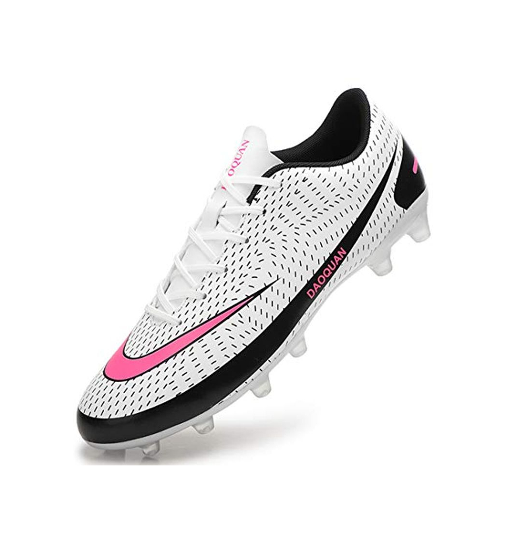 Social DimaiGlobal Zapatillas de Fútbol Hombre Profesionales Training Botas de Fútbol Spike Aire Libre Atletismo Zapatos de Entrenamiento Zapatos de Deporte