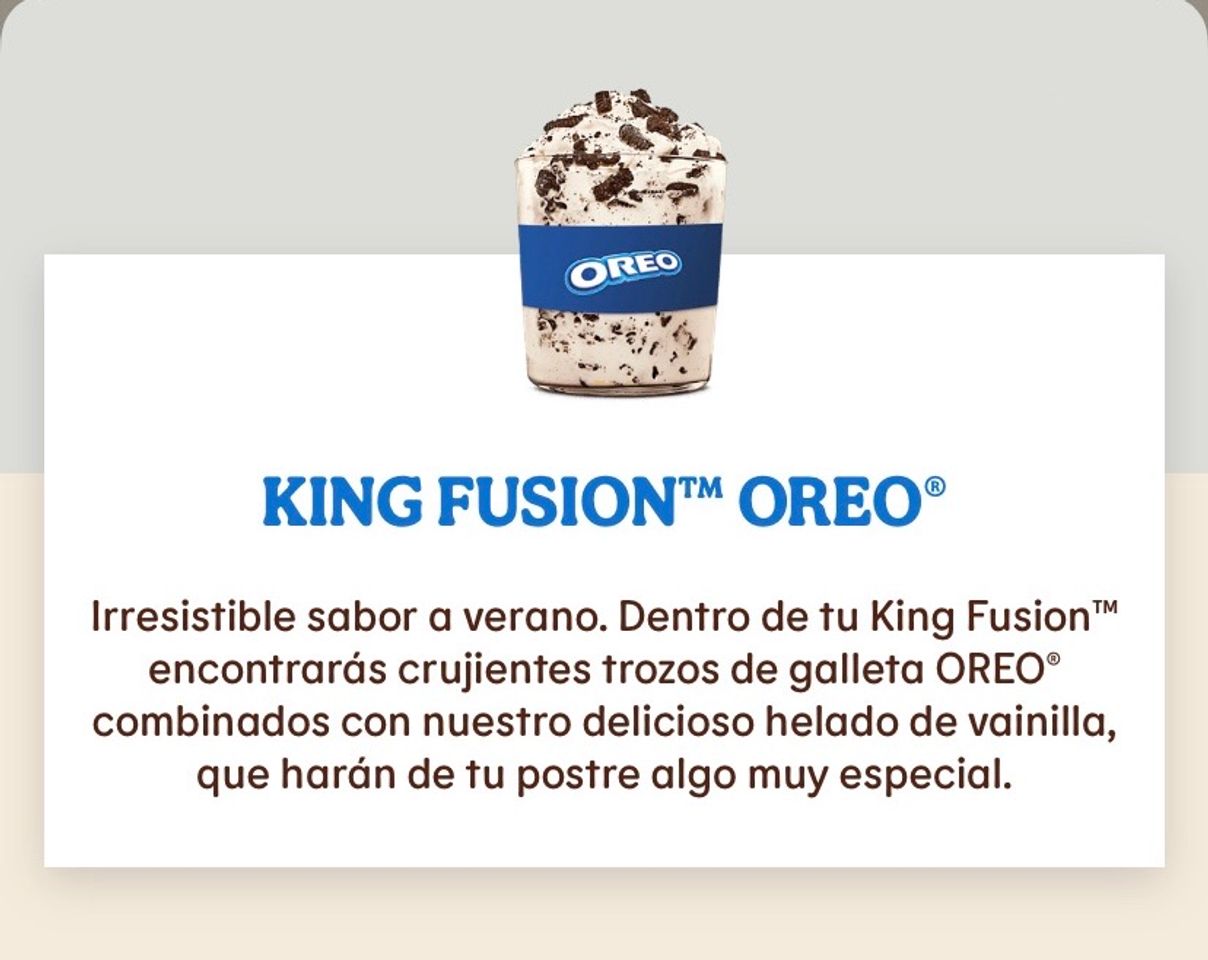 Moda King Fusion Oreo