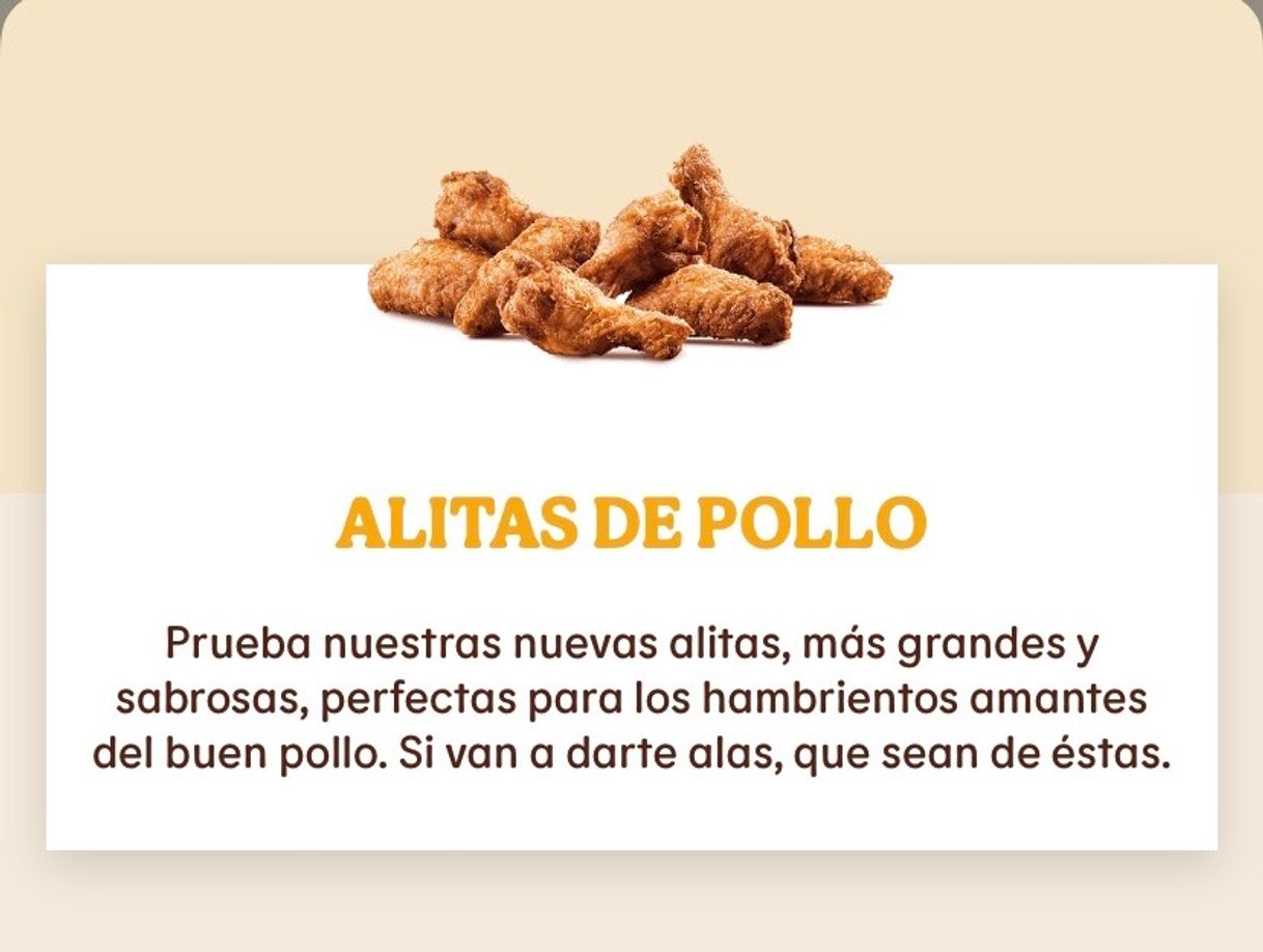 Moda Alitas de Pollo 