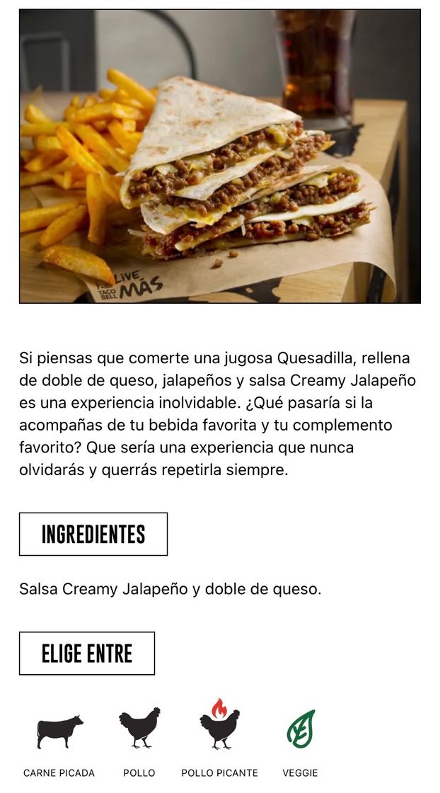 Moda Quesadilla