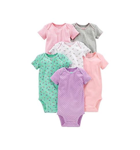 Simple Joys by Carter's Infant-and-Toddler-Bodysuits, Pink