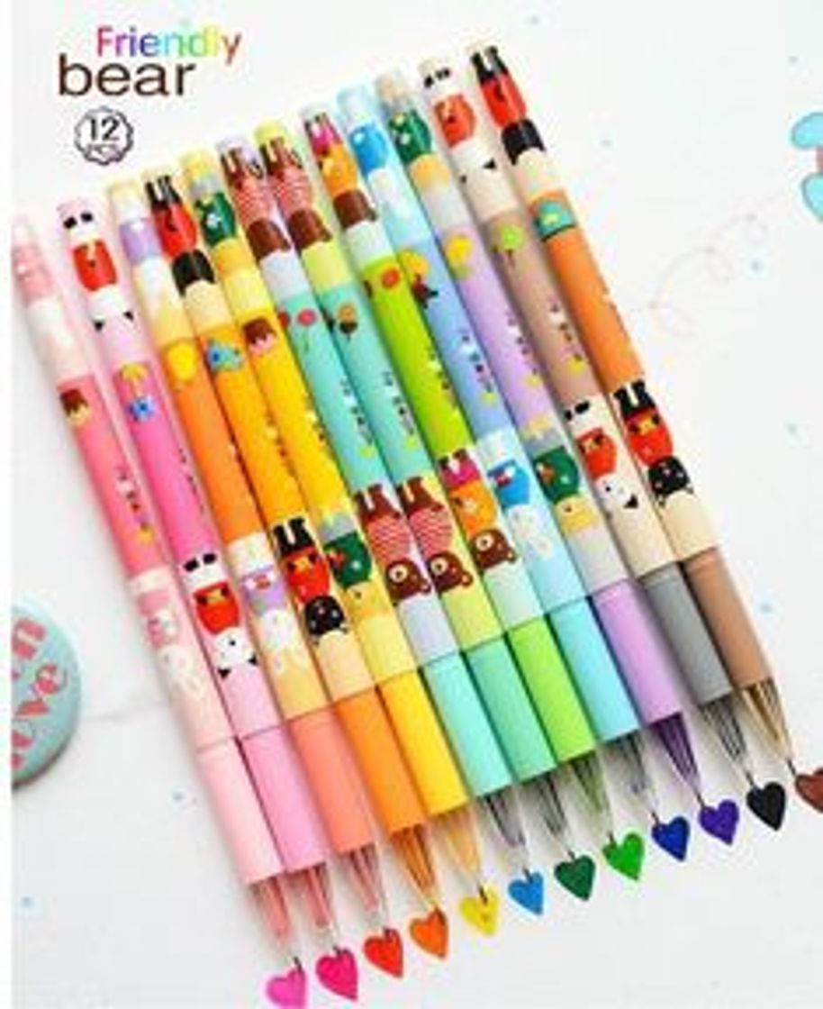 Productos PAIZEP 10 peças/conjunto de canetas esferográficas céu colorido caneta kawaii caneta stylus