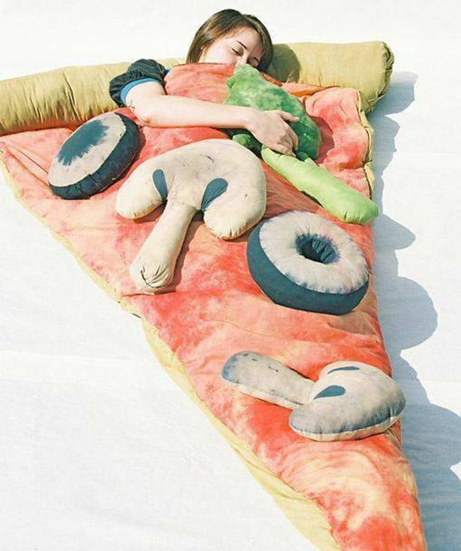 Moda Dormir com Pizza