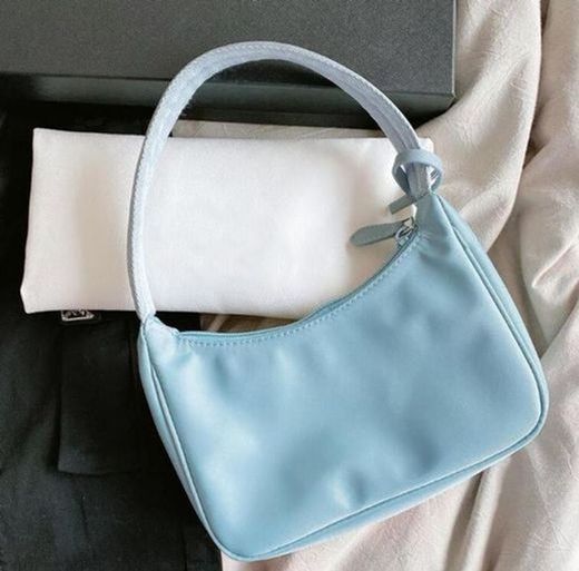 2020 Lady Shoulder Bags Handbag Fashion Baguette Nylon Lady ...