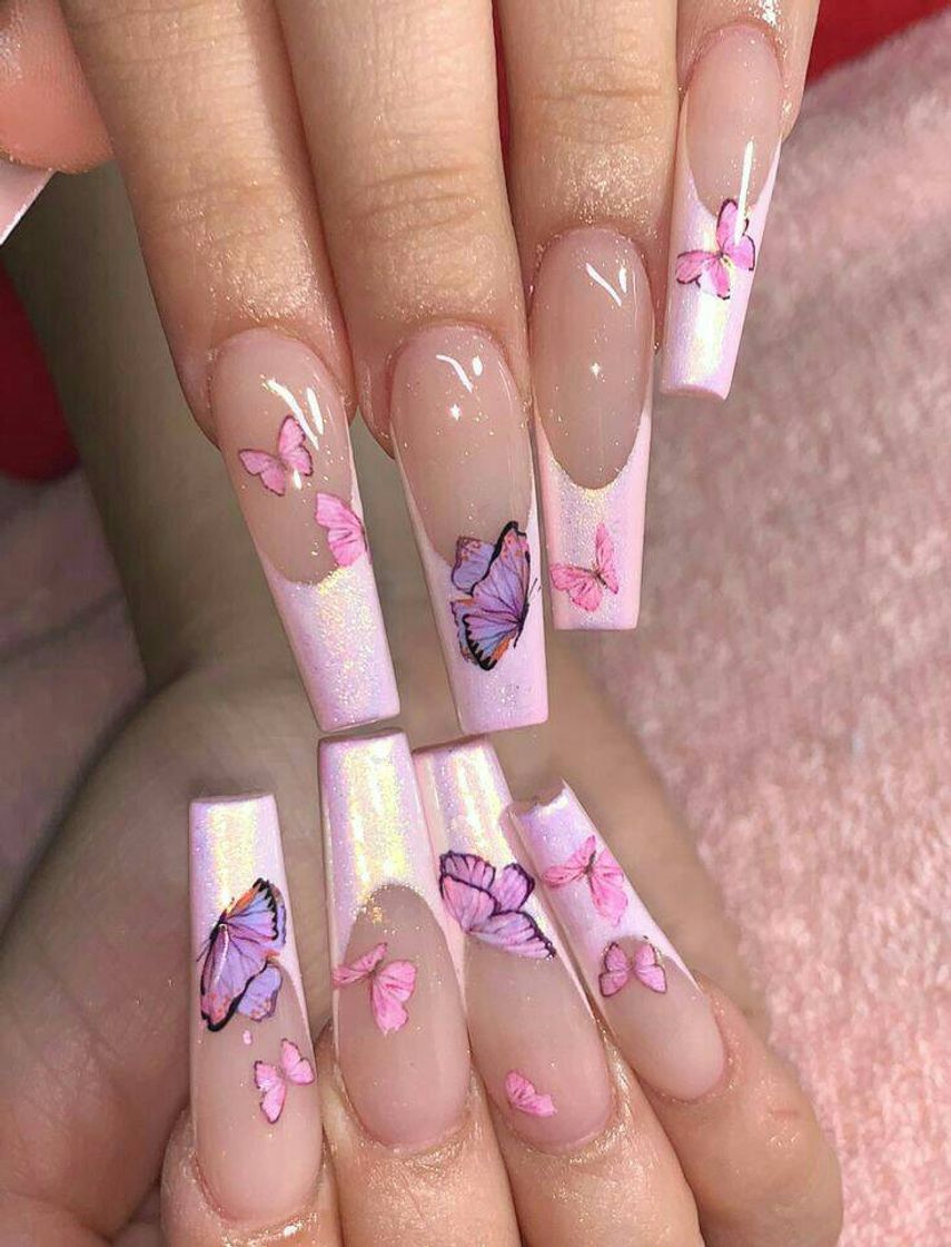 Moda Decorated Butterfly Nails