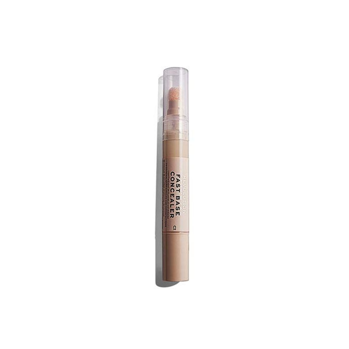 Belleza Makeup Revolution Fast Base Concealer C2 Korektor pod oczy z gąbką