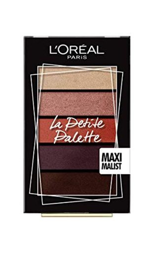 L'Oreal Paris Mini Paletas de Sombras, 01 Maximalist, 1 paquete