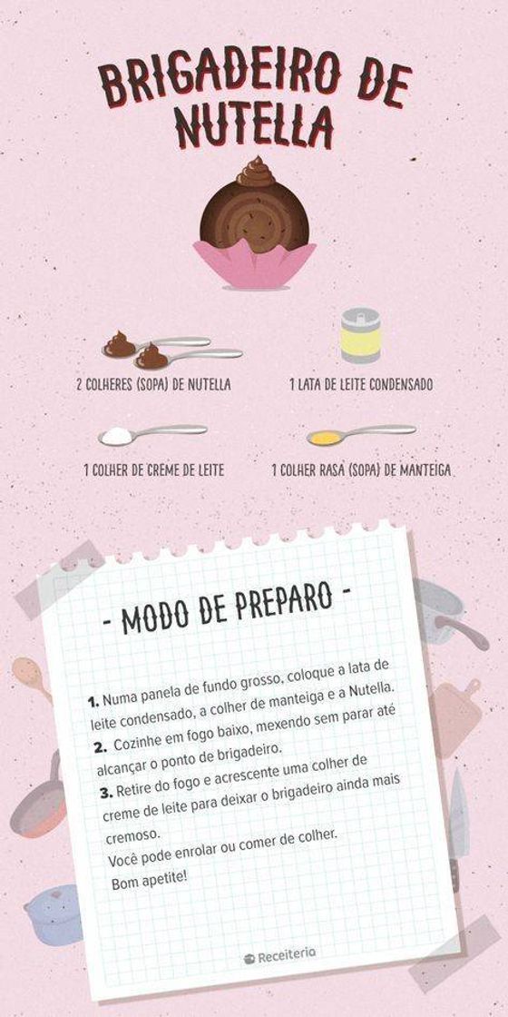 Fashion Brigadeiro de Nutella🍫