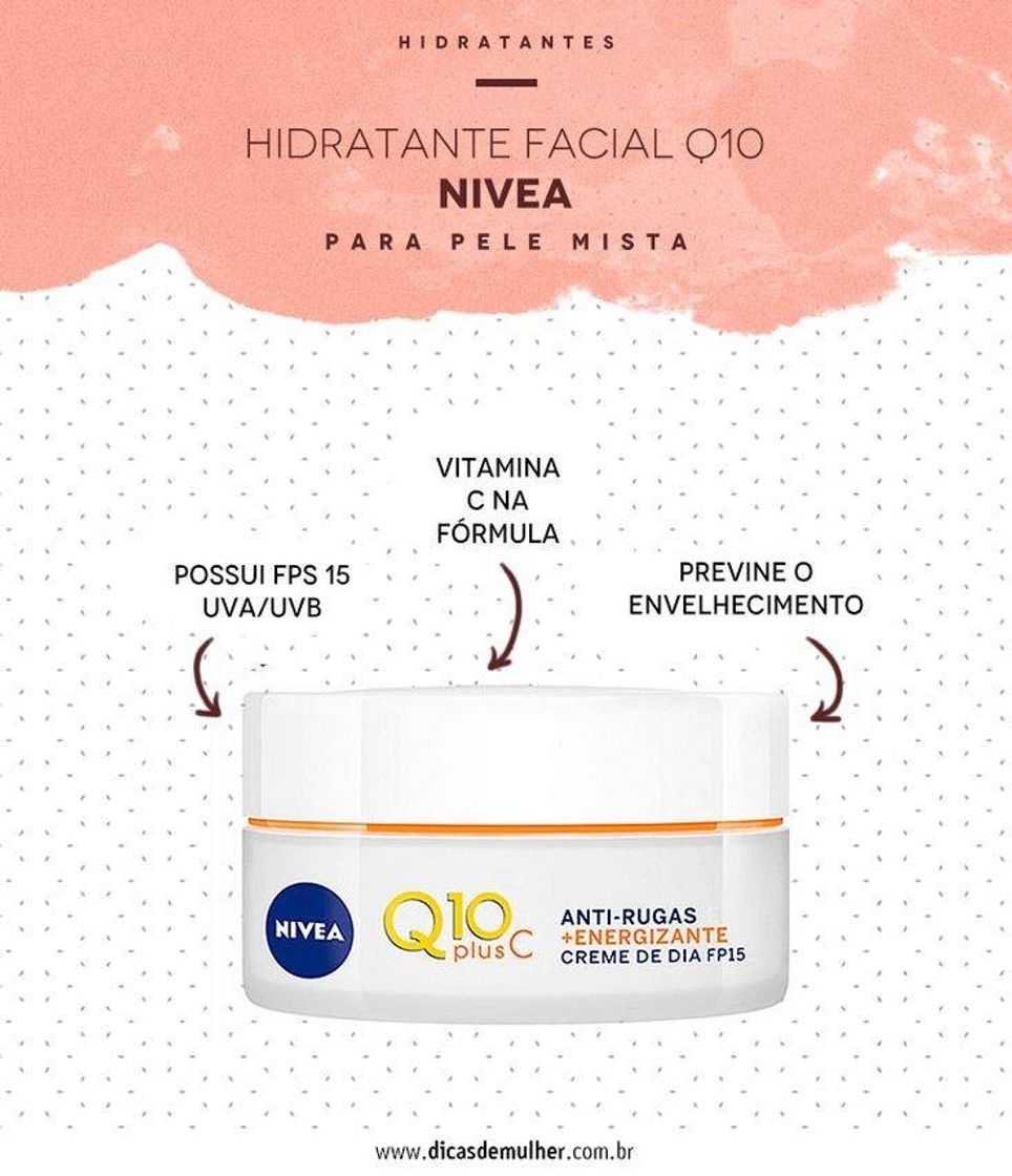 Beauty NIVEA Q10 Power Antiarrugas Cuidado de Día Triple Defensa FP30