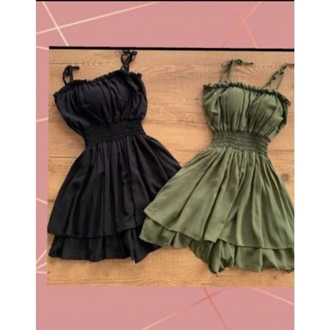 Social Macaquinho curto com babado 