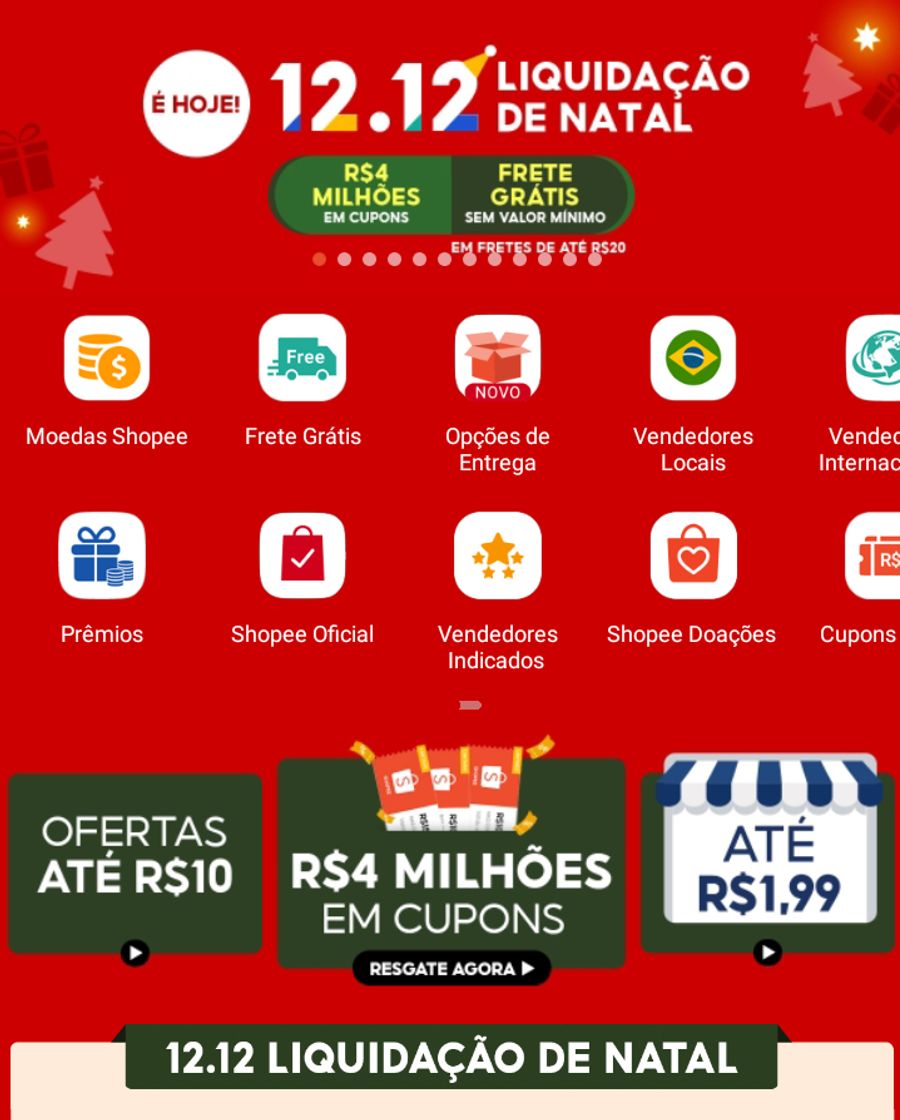 Moda Ofertas de natal ✨🎄🎁