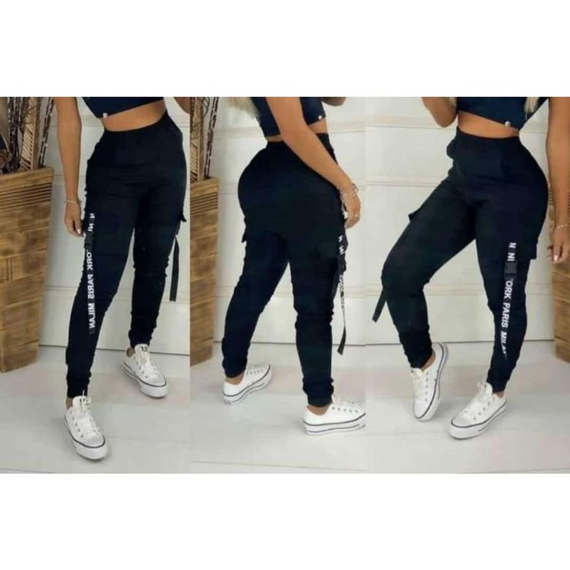 Moda Calça jogger blogueira tiktok