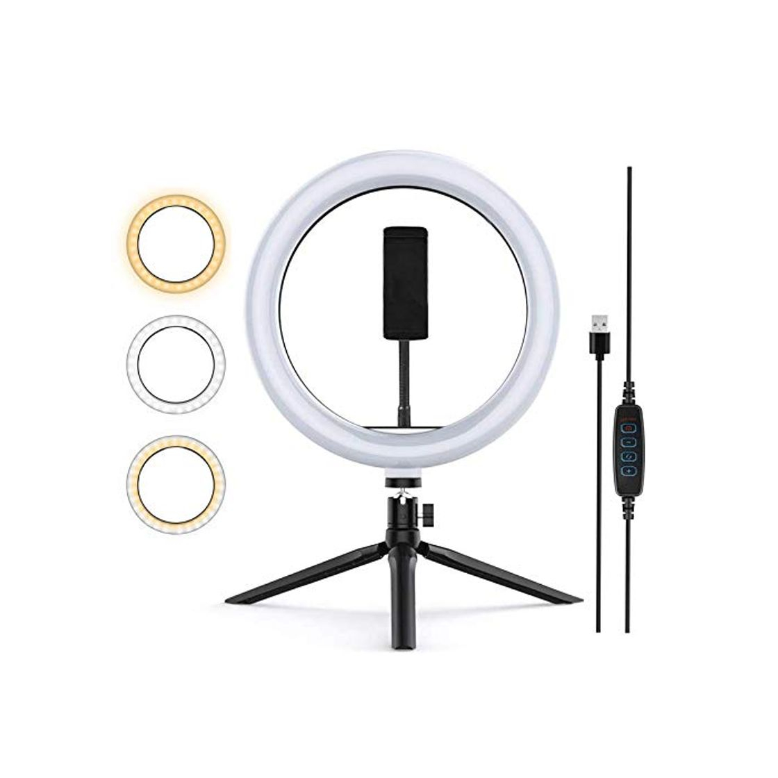 Social Zoeley Anillo de luz LED