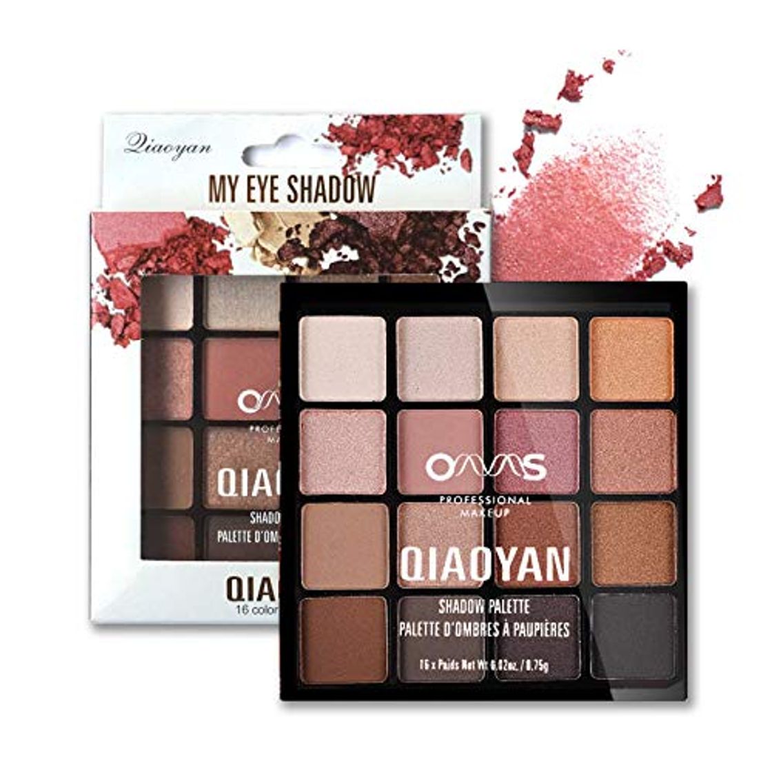 Beauty Onlyoily Paleta De Sombras De Ojos Profesionales