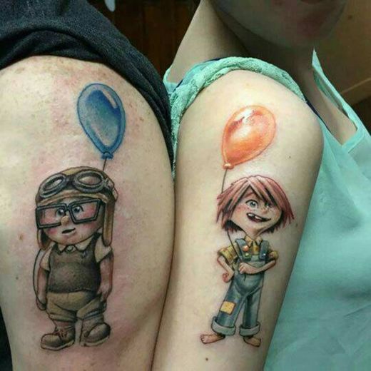 Tatuagem de casal 😍