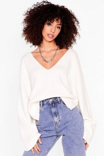 Where is V Love Knitted Relaxed Jumper