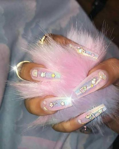 Pink Nails | Girls nails, Pink nails, Nails