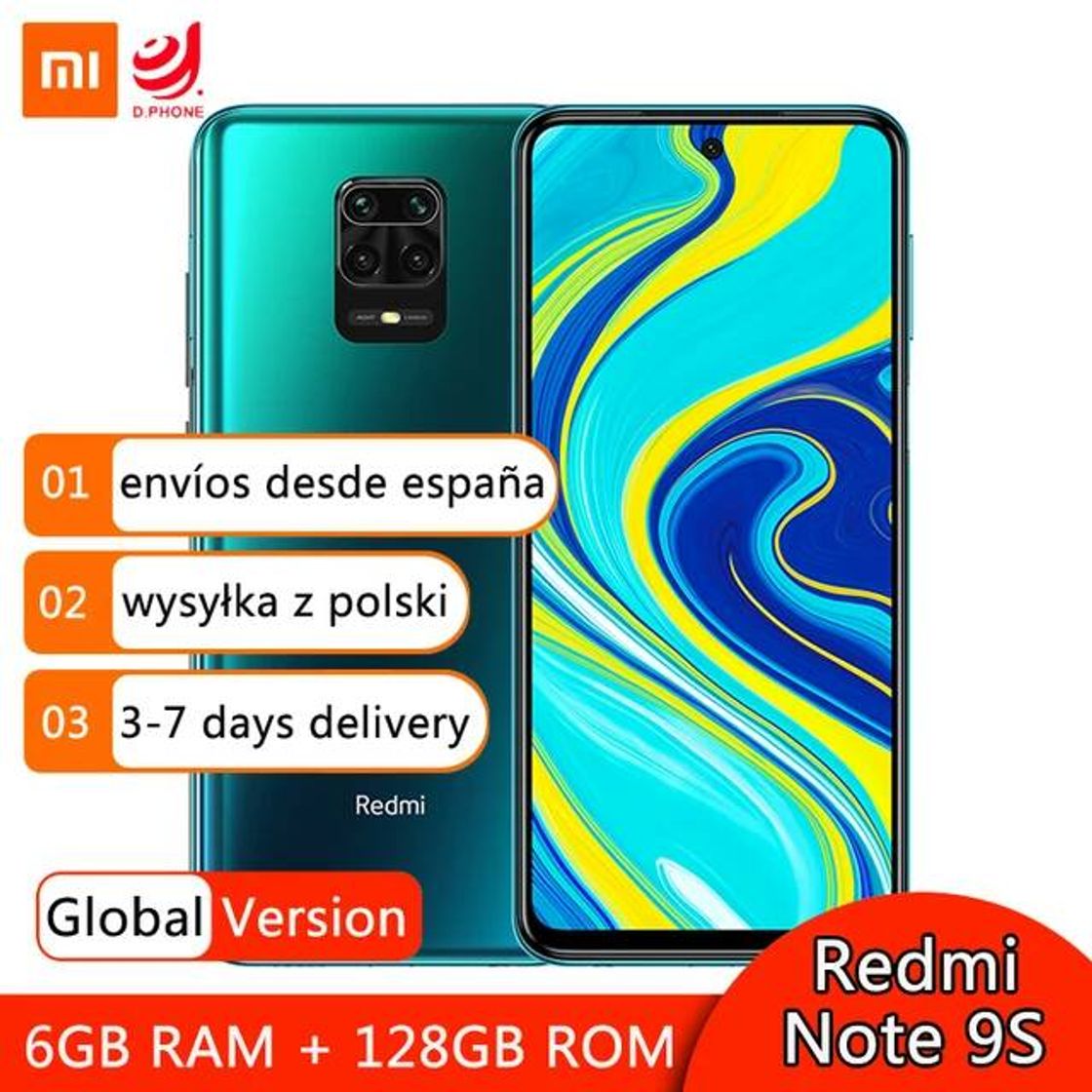 Fashion Celular 📱 Xiaomi Redmi 9S