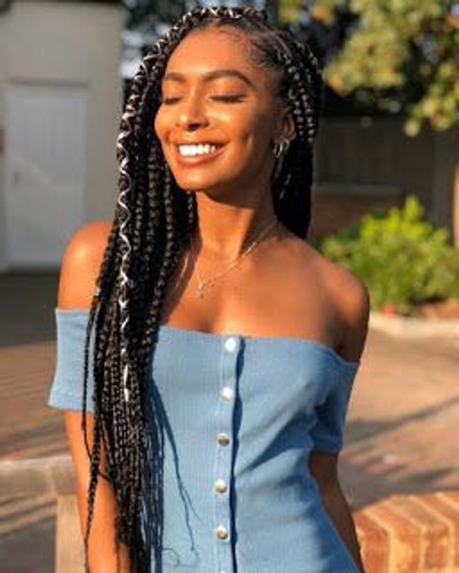 Moda Tranças box braids 