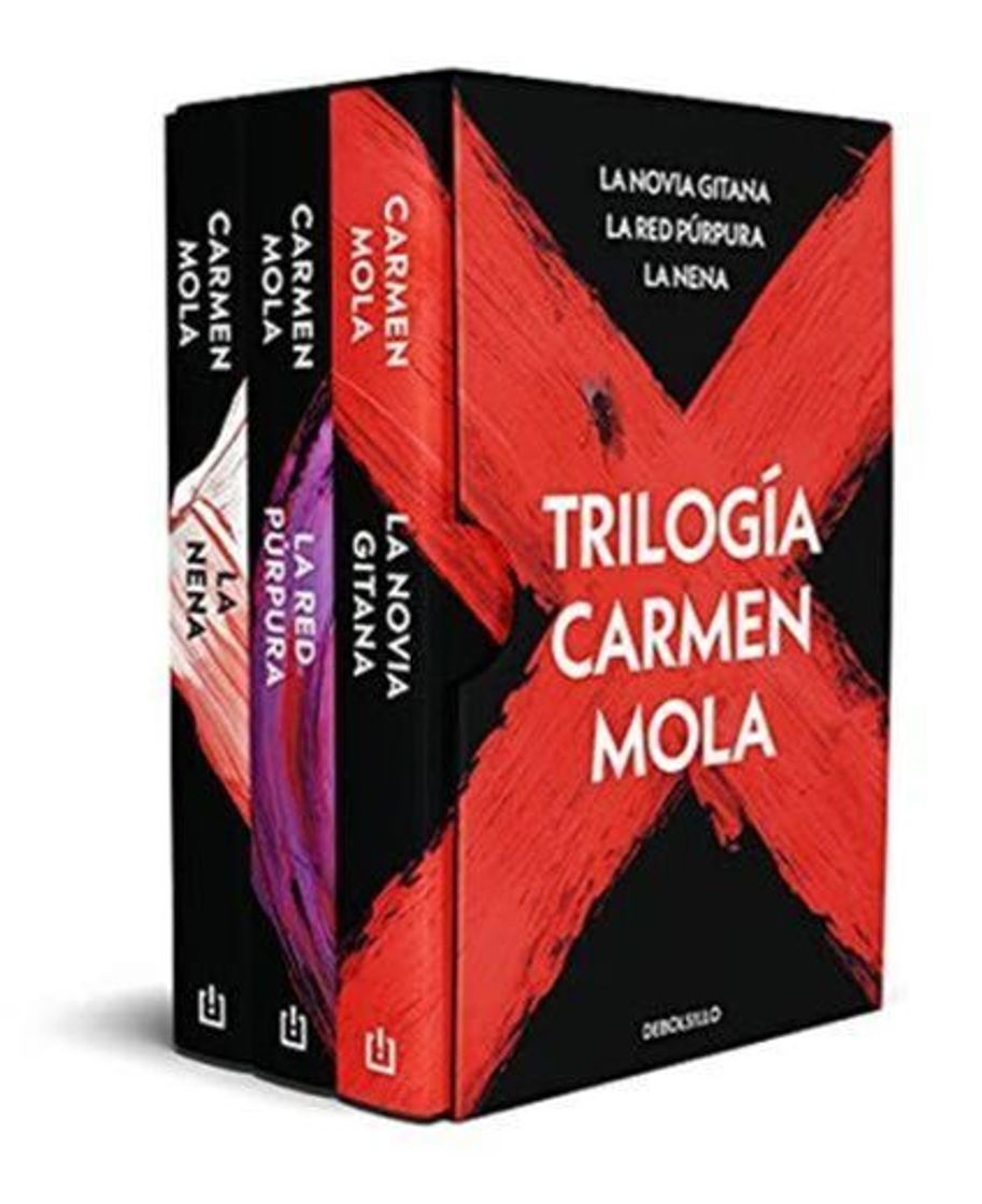 Book Trilogía Carmen Mola (pack con: La novia gitana