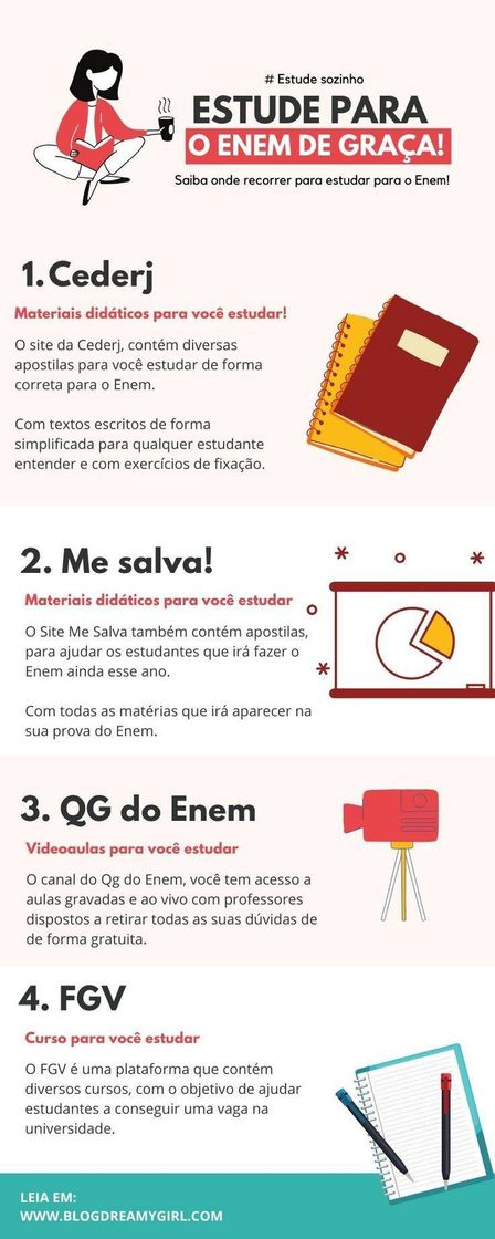 Moda ESTUDAR SOZINHO 