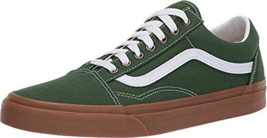 Vans Old Skool - Zapatillas para hombre, color marrón, color Verde, talla