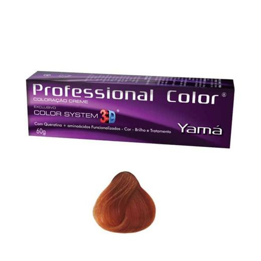 Yamá 8.4 – 60g Coloração Professional Color Louro Claro Acobreado