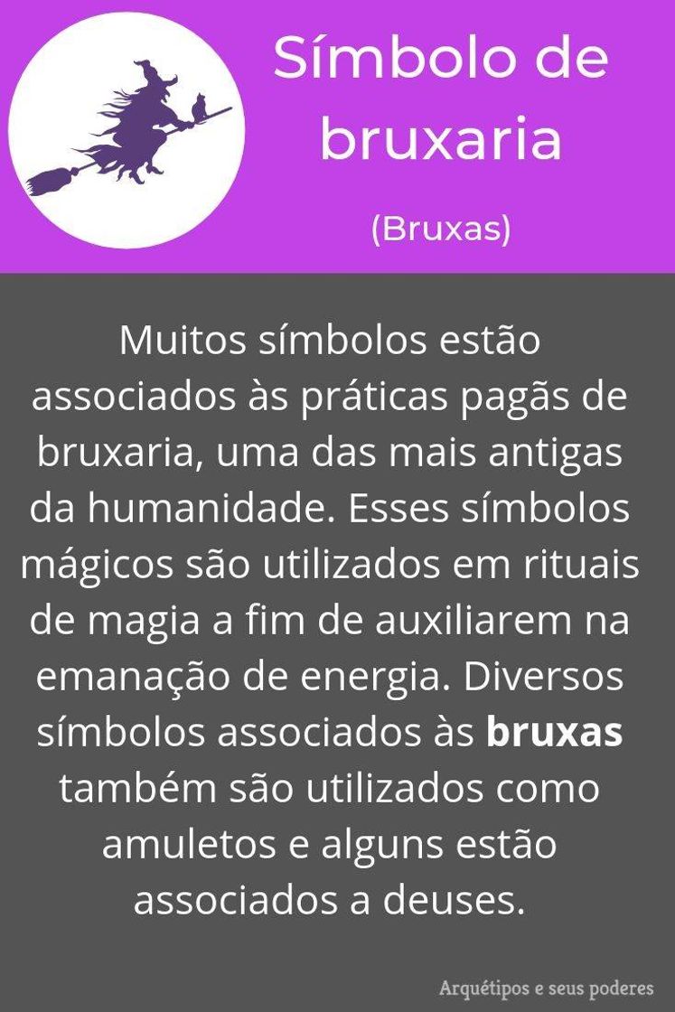 Social Símbolos da bruxaria (bruxas)