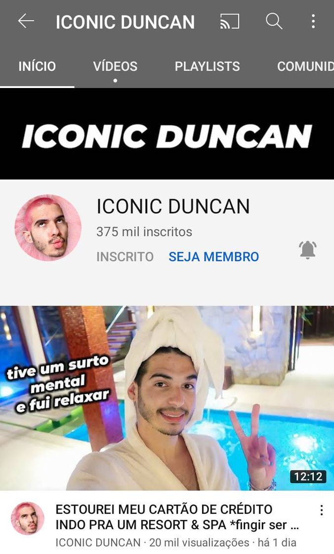 Fashion Canais do YouTube