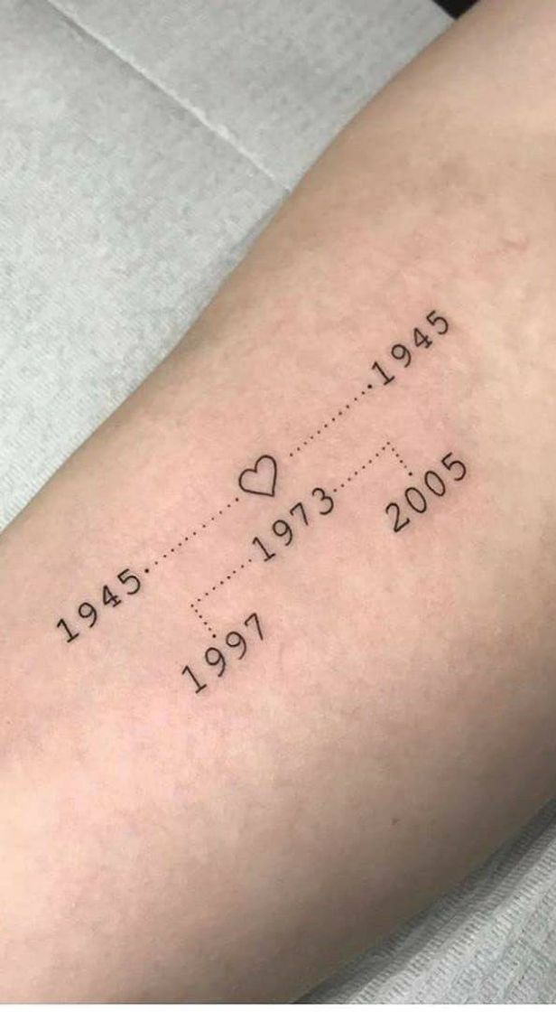 Fashion aquela tatuagem para homenagear os pais/avós 🥰