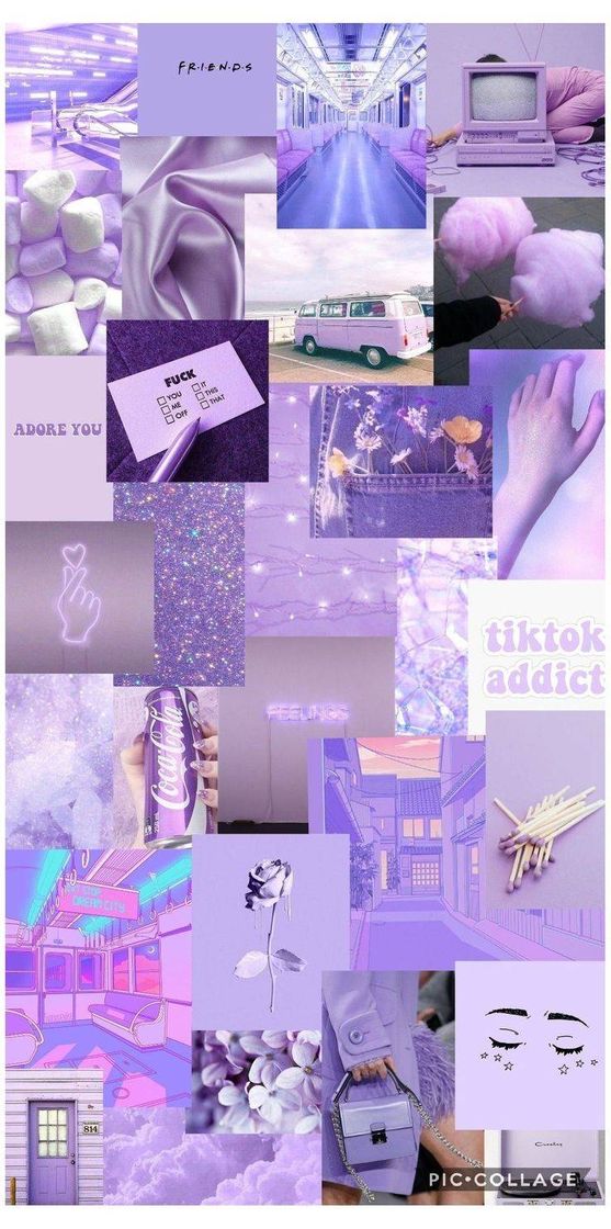 Fashion wallpaper aesthetic purple 