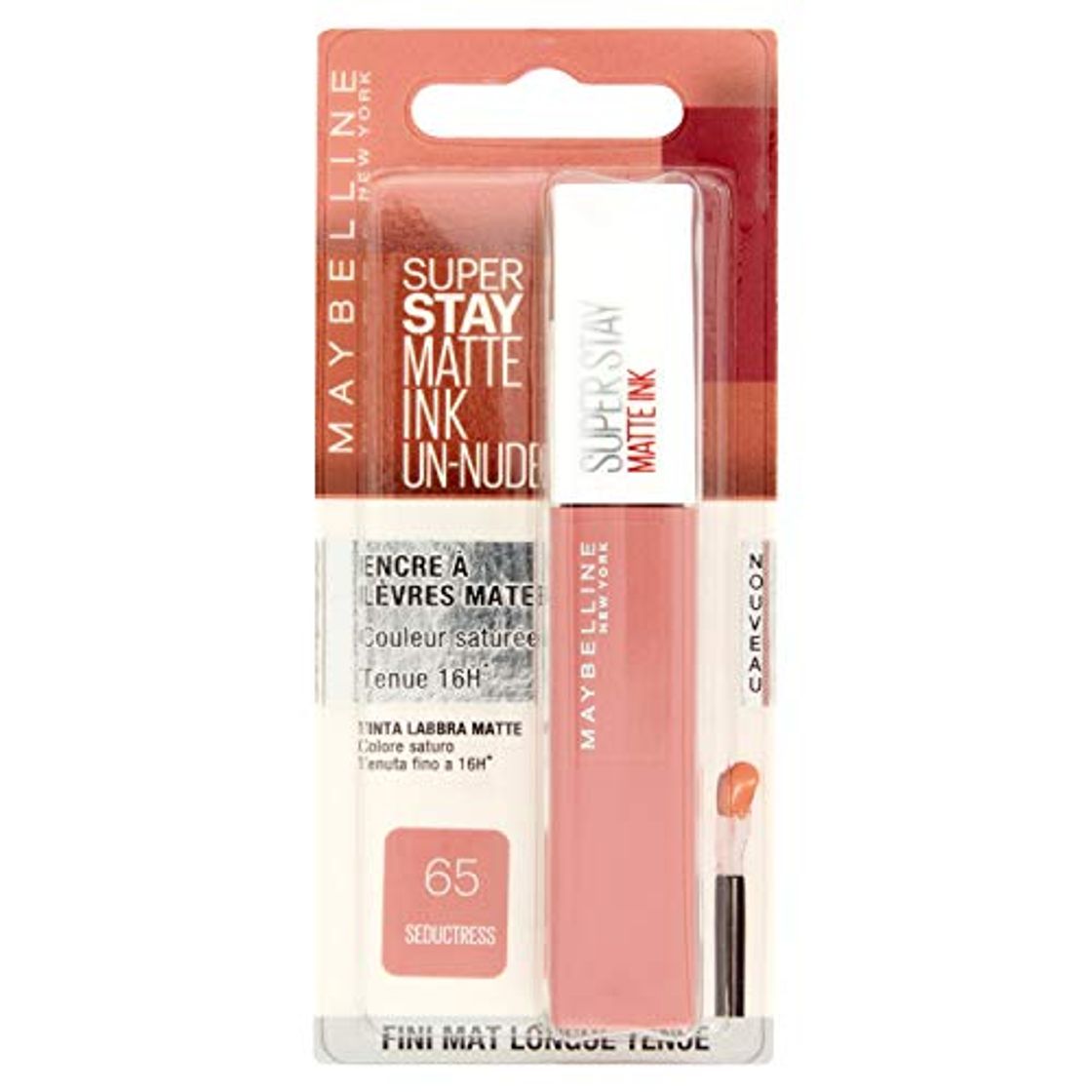 Places Maybelline MAY SSTAY MATTE INK BLfr/it/nl 65 SEDUC barra de labios -