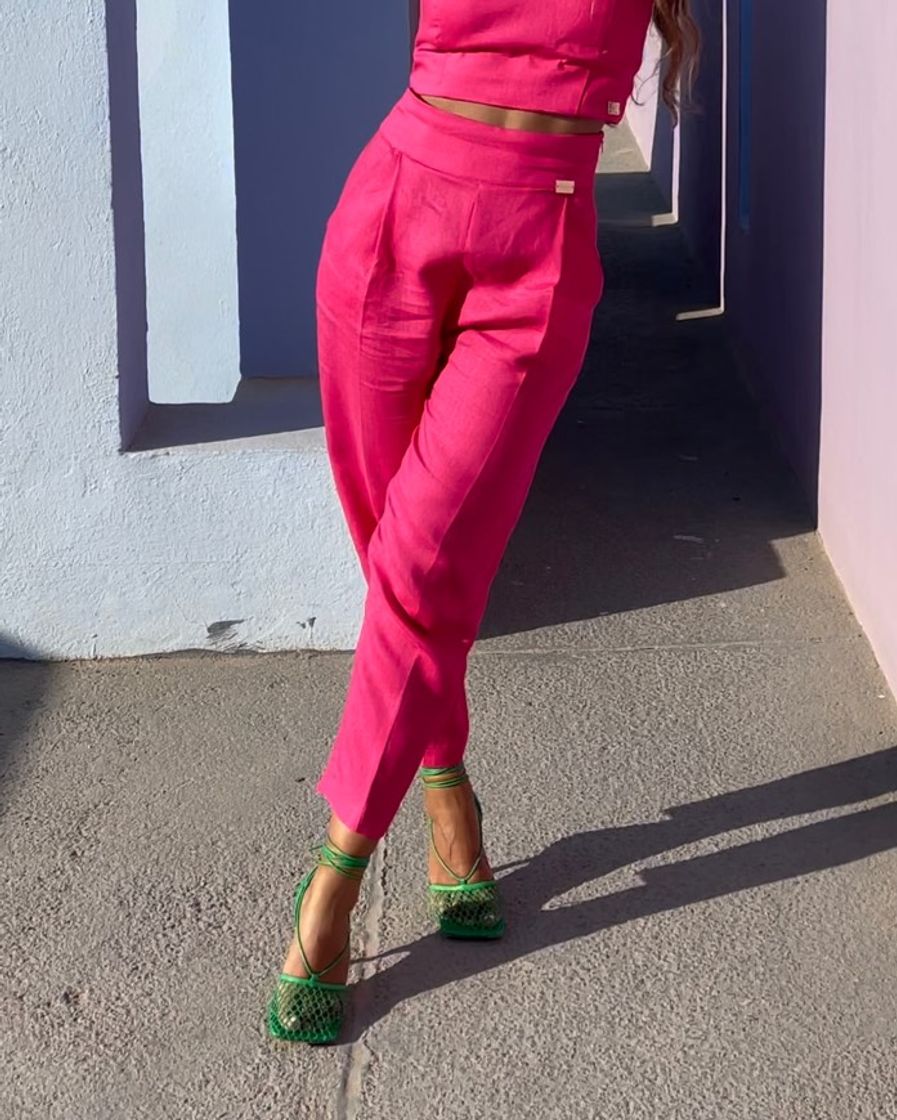 Fashion Pink trousers Fusion By Joana Vaz