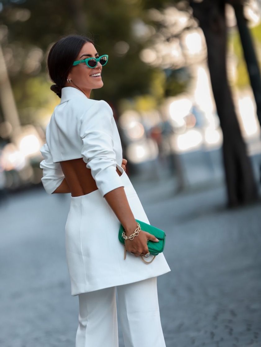 Fashion White blazer 