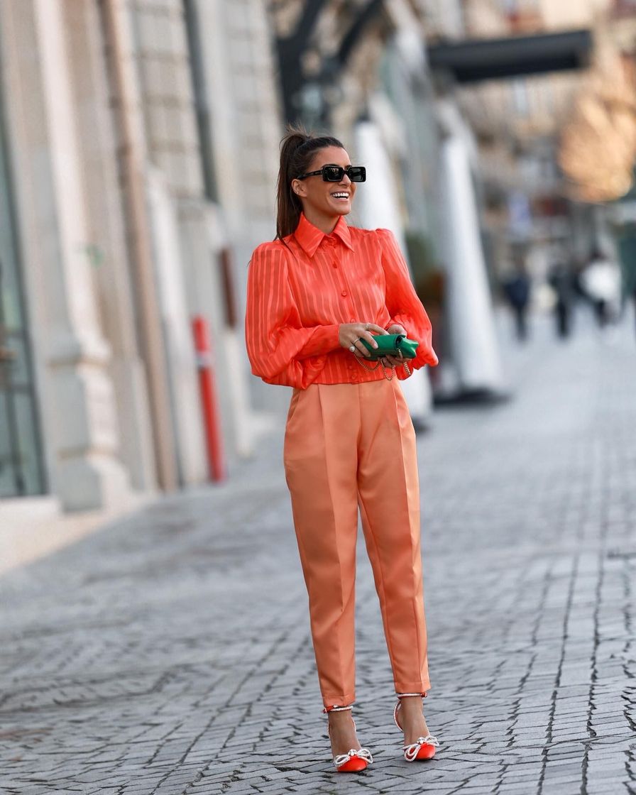 Fashion Orange trousers