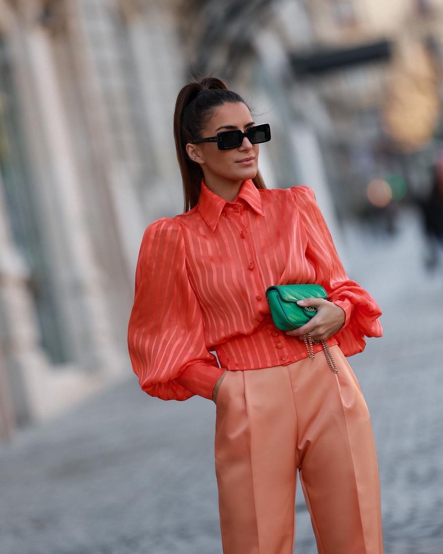 Fashion Orange shirt