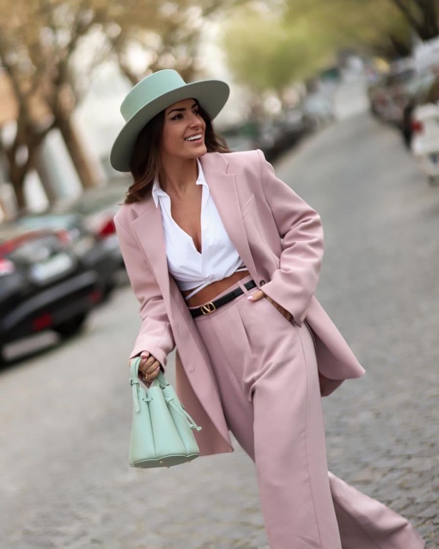 Pink blazer