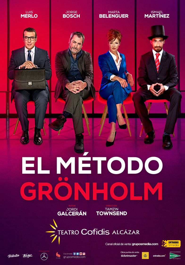 Social El método Grönholm en el Teatro Cofidis Alcázar.