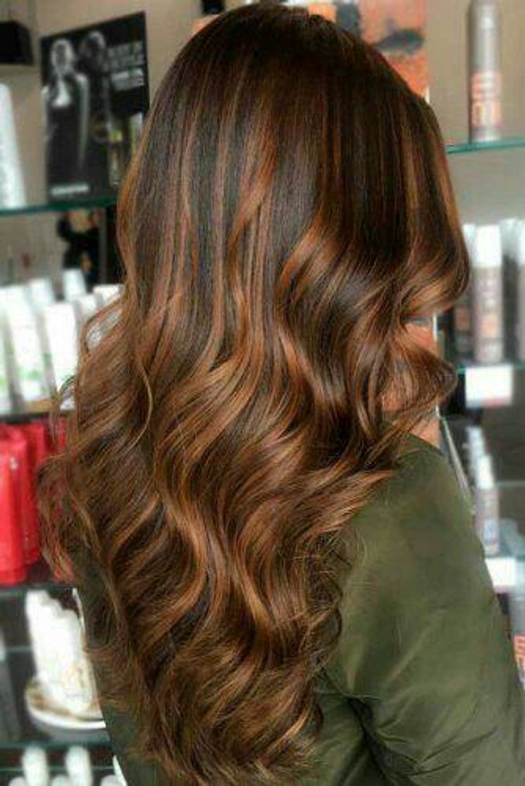 Fashion Cabelo Iluminado café