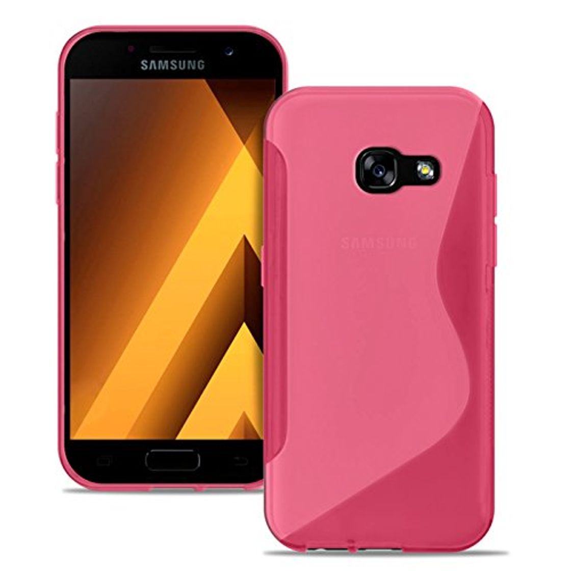 Product United Case Caja del Teléfono Celular En Rosado para Samsung Galaxy A5