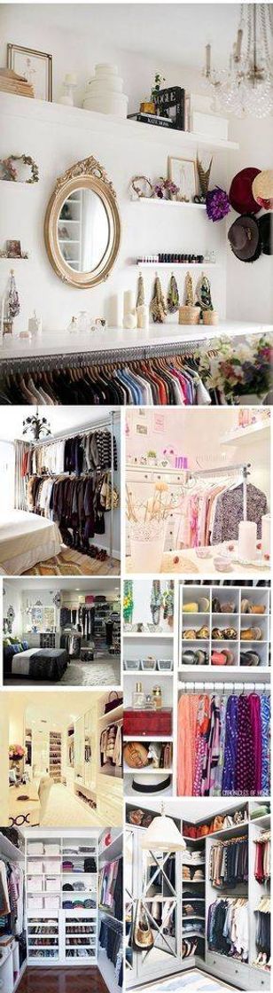 Fashion Closet de todos os formatos 