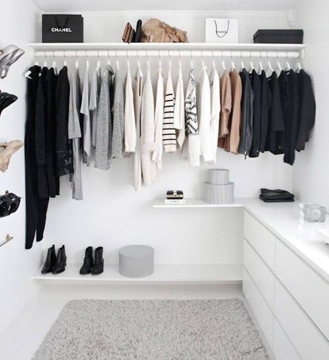 Closet minimalista