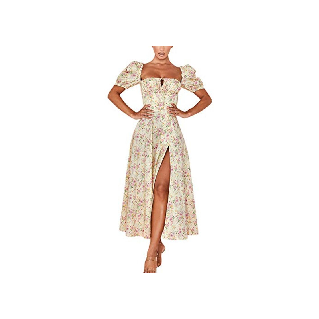 Social Vestido elegante vintage para mujer