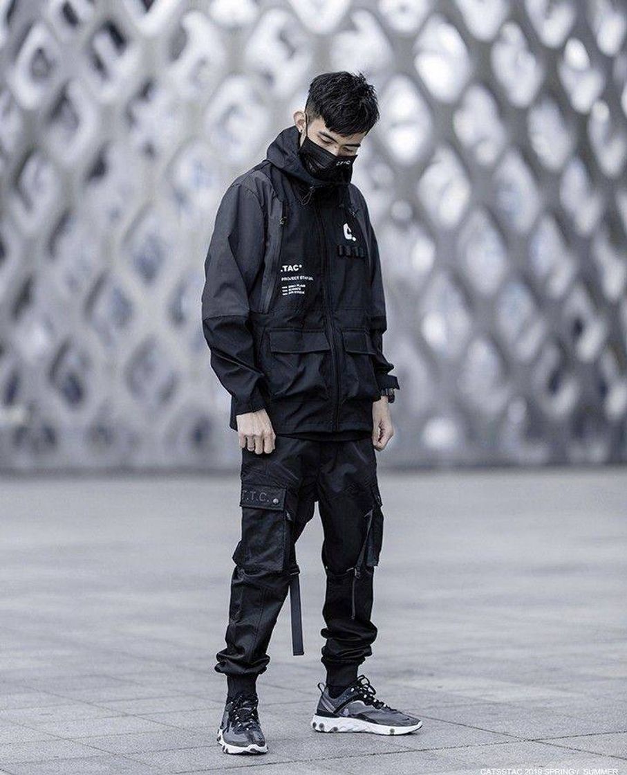 Social techwear looks