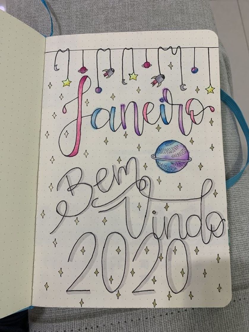 Fashion bullet journal january