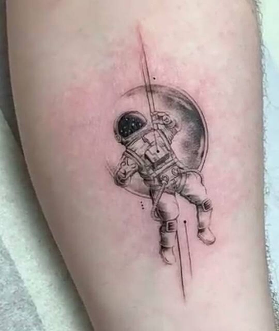 Social Tattoo astronauta 